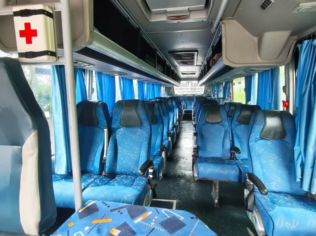 Eicher 41 Seater AC interiors (1)
